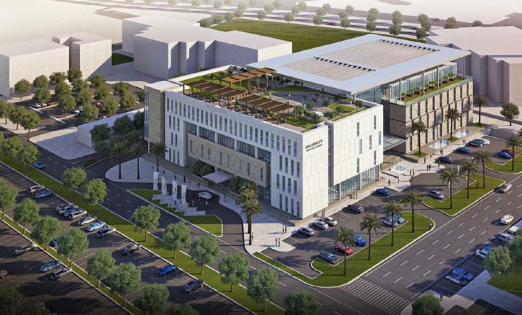 Medical Center aerial view